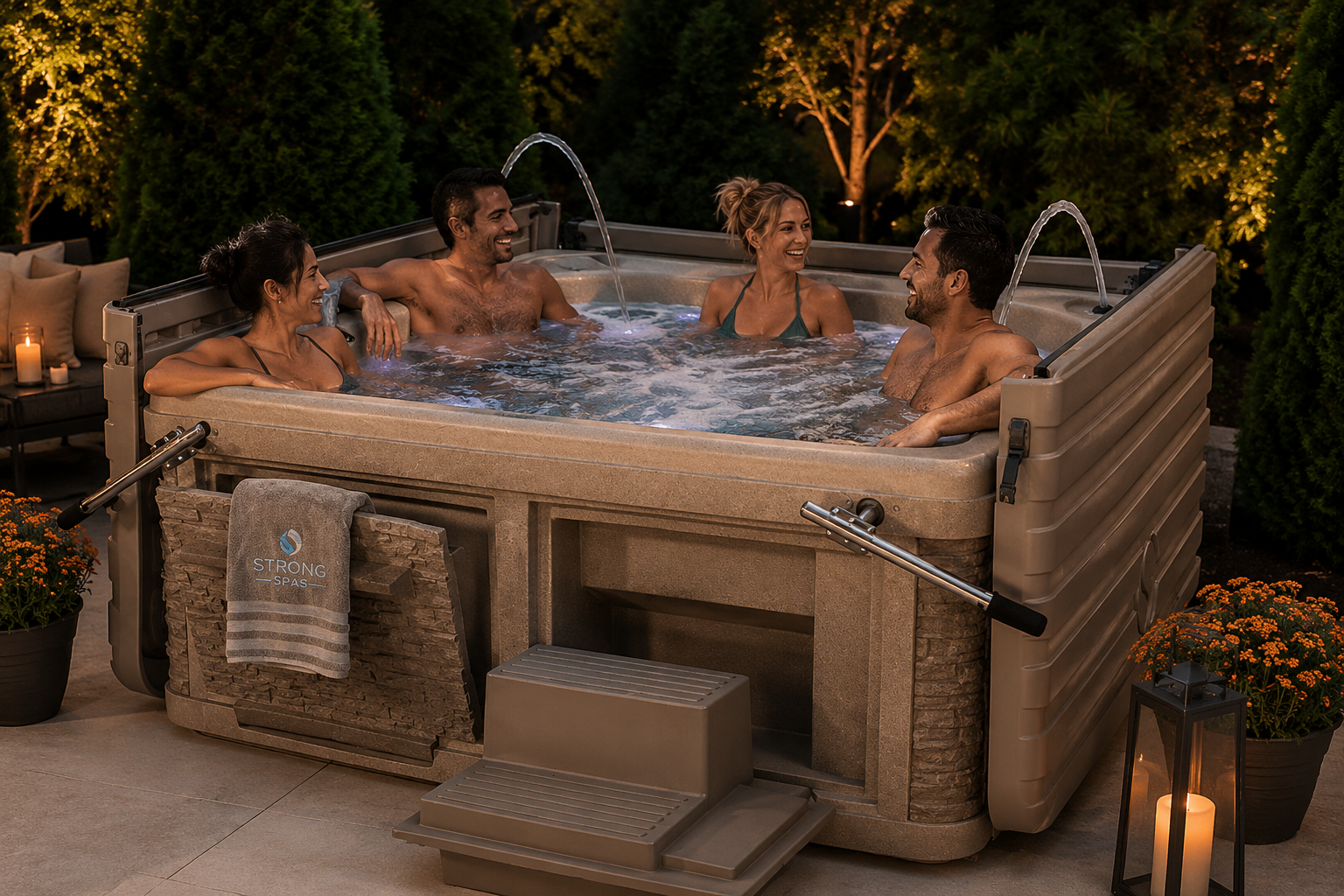 Strong Spas Premium Hot Tub Build Featured Selection